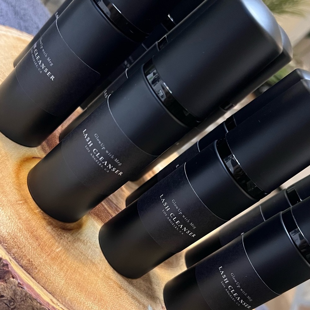 LASH CLEANSERS (Los Angeles) with brush/ lash brush